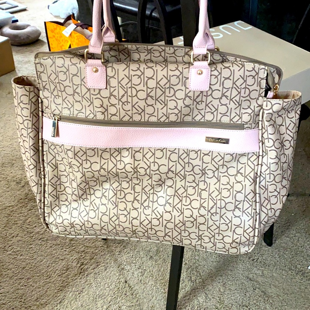 Calvin Klein luggage tote carry on